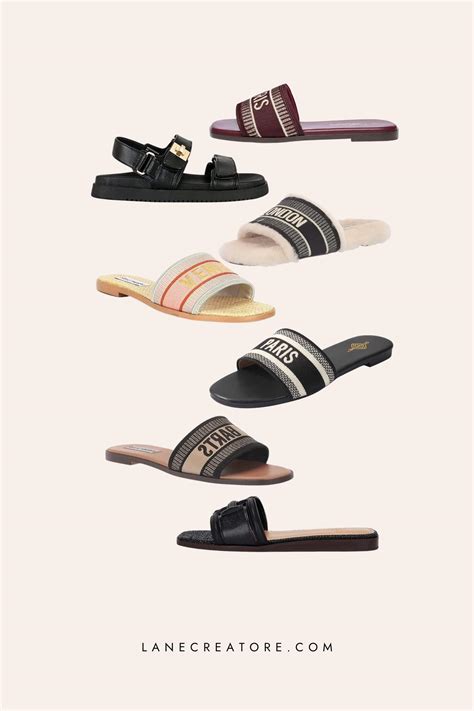 dupe dior shoes|christian Dior slide dupes.